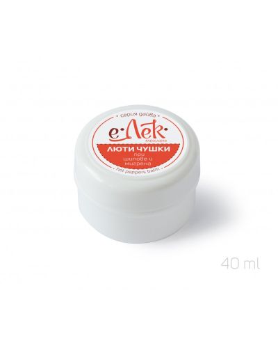 Мехлем с люти чушки при шипове и мигрена, 20 ml